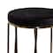Gold Metal Contemporary Bar Stool 31" x 17" x 17"